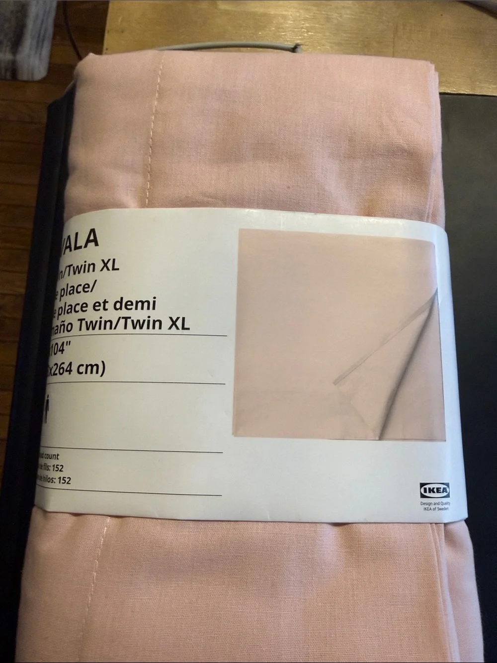 Light Pink Twin Flat Sheet - Soft Home Bedding-never opened